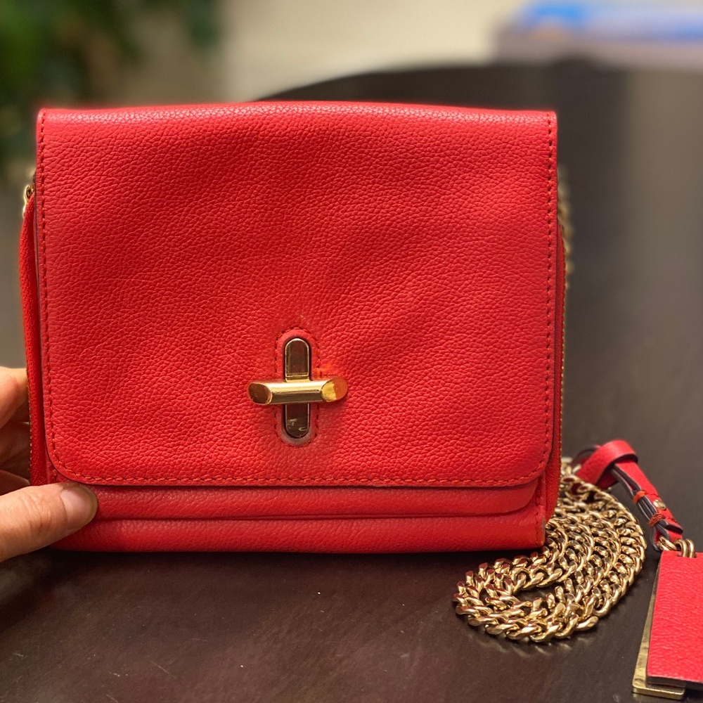 Vince Camuto Red Crossbody Purse